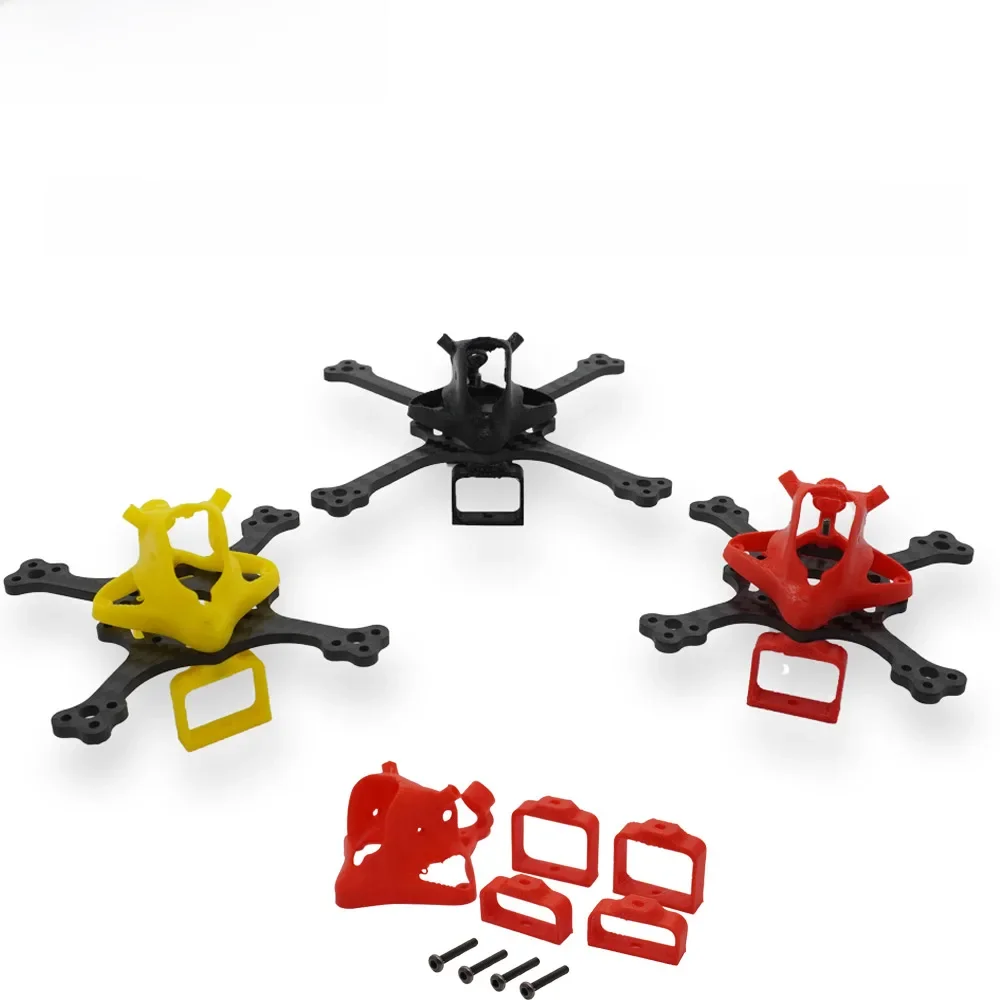 YSIDO attaquant poulet FPV Drone cadre KIT transformer Mobula6 Mobula7 modifier 1S/2S pour RC FPV petit Drone Whoop quadrirotor bricolage