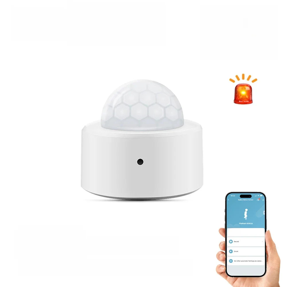 Tuya zigbee mini pir bewegungs detektor menschlicher bewegungs sensor infrarot detektor sicherheits alarm funktioniert mit alexa amazon google home