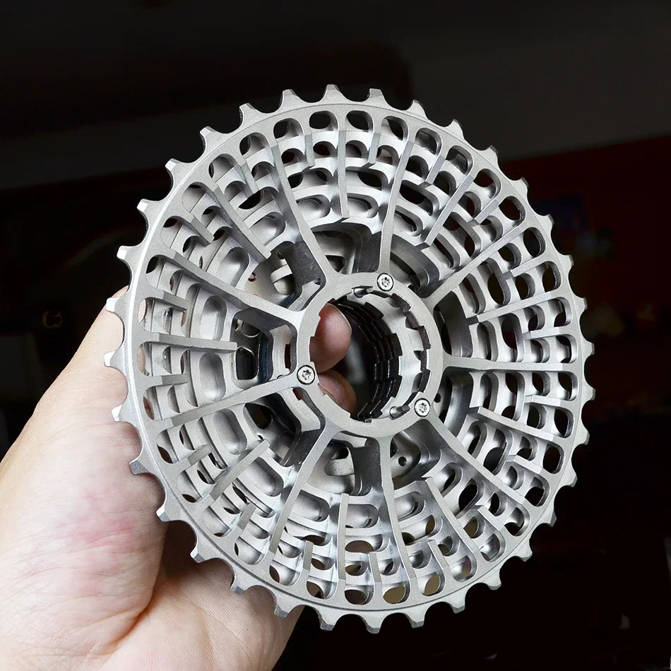 AliExpress GOLDIX Ultralight Road Cassette 11S/12Speed Bicycle Freewheel 28T/32T/34T36T CNC Hollow Out Flywheel HyperGlide System