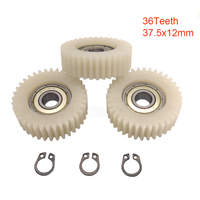 3Pcs 37.5x12mm Planetary Gear 36 Teeth Gears With 7.94mm Bearings Wheel Hubs Electric Bike Nylon Gear For Bafang Motor Parts