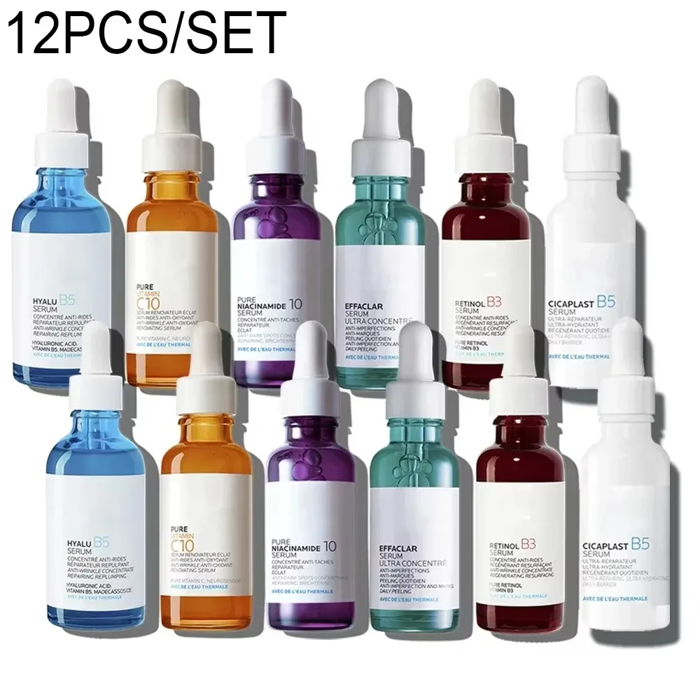

12 шт./набор, сыворотка для лица, 30 мл