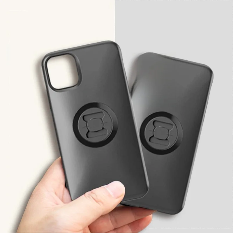 Motorfiets Beugel Mobiele Telefoon Bescherming Case Anti Trillingen Bescherming Quick Lock Voor IPhone 6 7 8 11 12 13 14 15 16 Pro Max - afbeelding 2