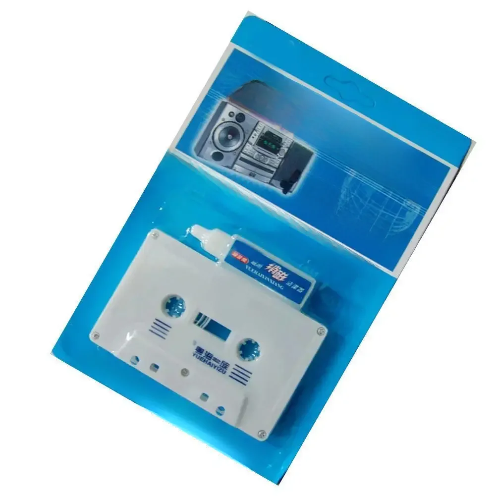 Carcassetteadaptor ligne Audio Cassette bande tête nettoyant Audio Cassette lecteur de bande humide/sec tête nettoyant DU55 grande affaire