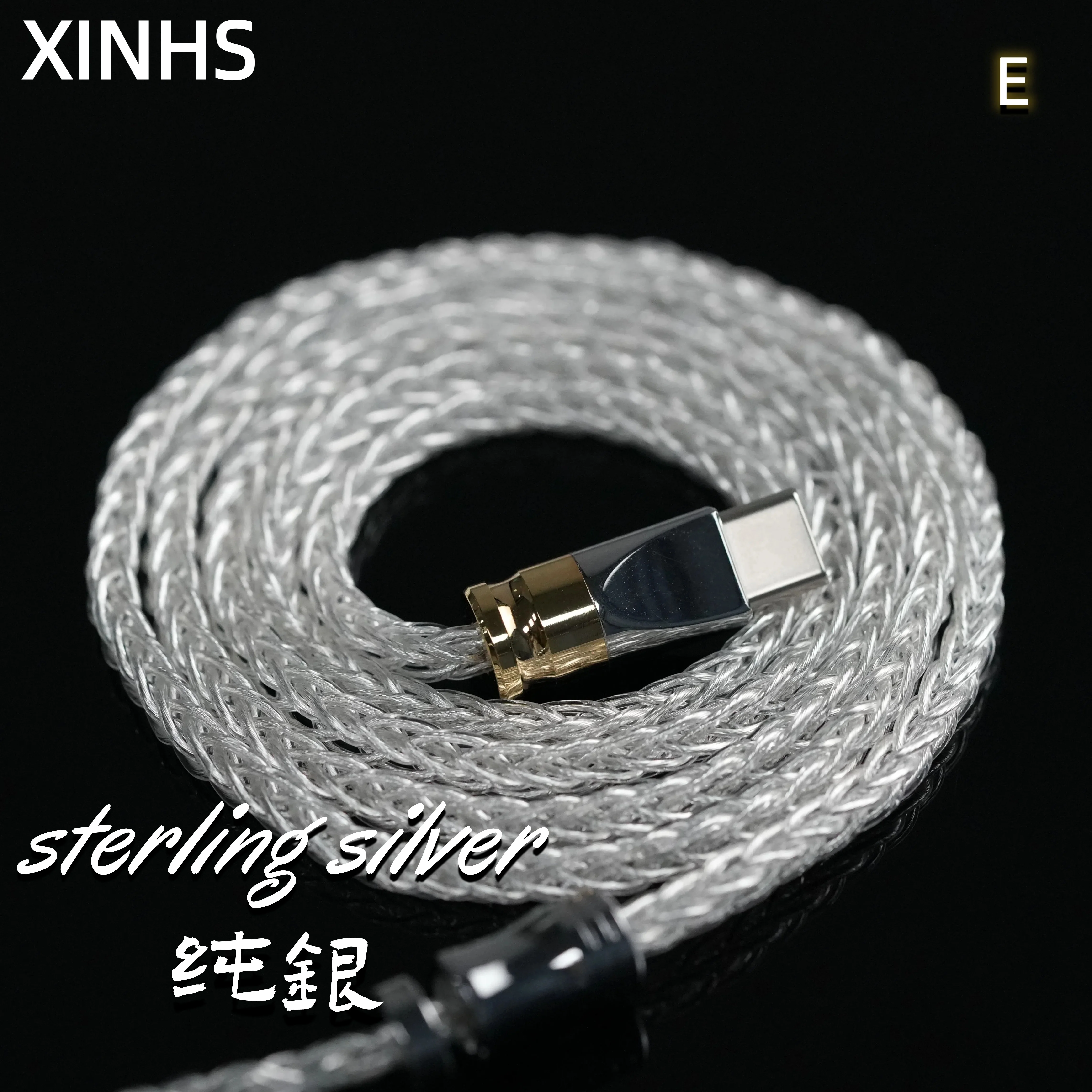 

XINHS HA023 8-ядерный браслет из стерлингового серебра 4N Typec/3,5 мм/4,4 мм для CCA Polaris Davinci Cantor