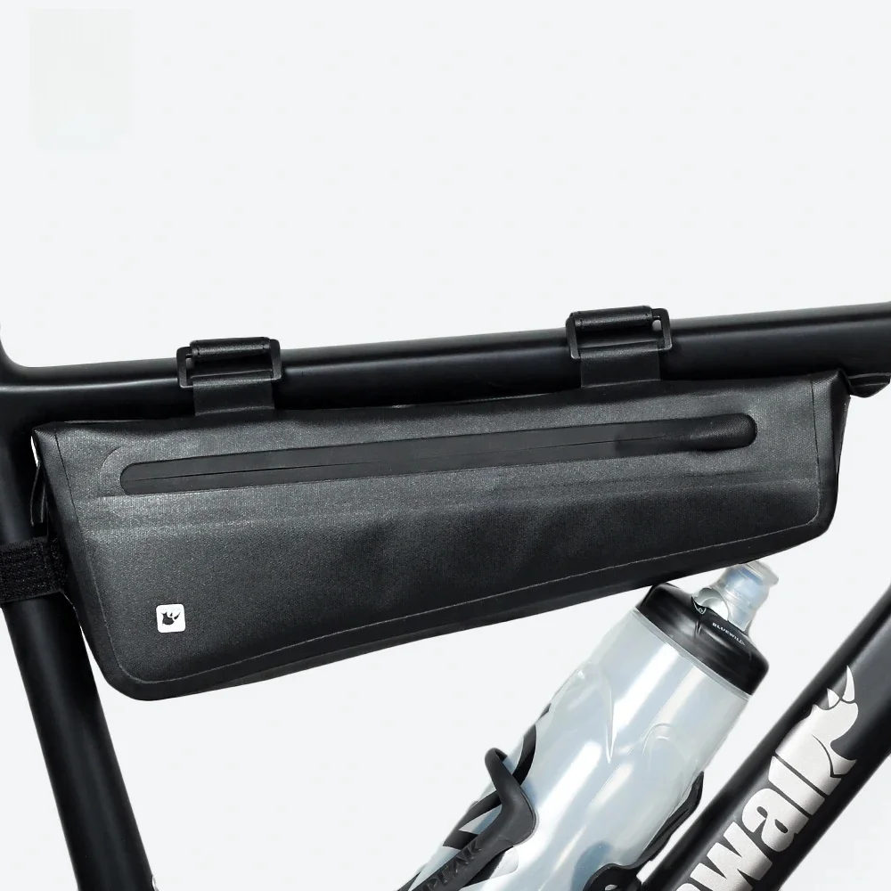 AliExpress Rhinowalk 2.8LBicycle Triangle Bag Bike Frame Front Tube Bag Waterproof Cycling Bag Battery Pannier Packing Pouch Accessories