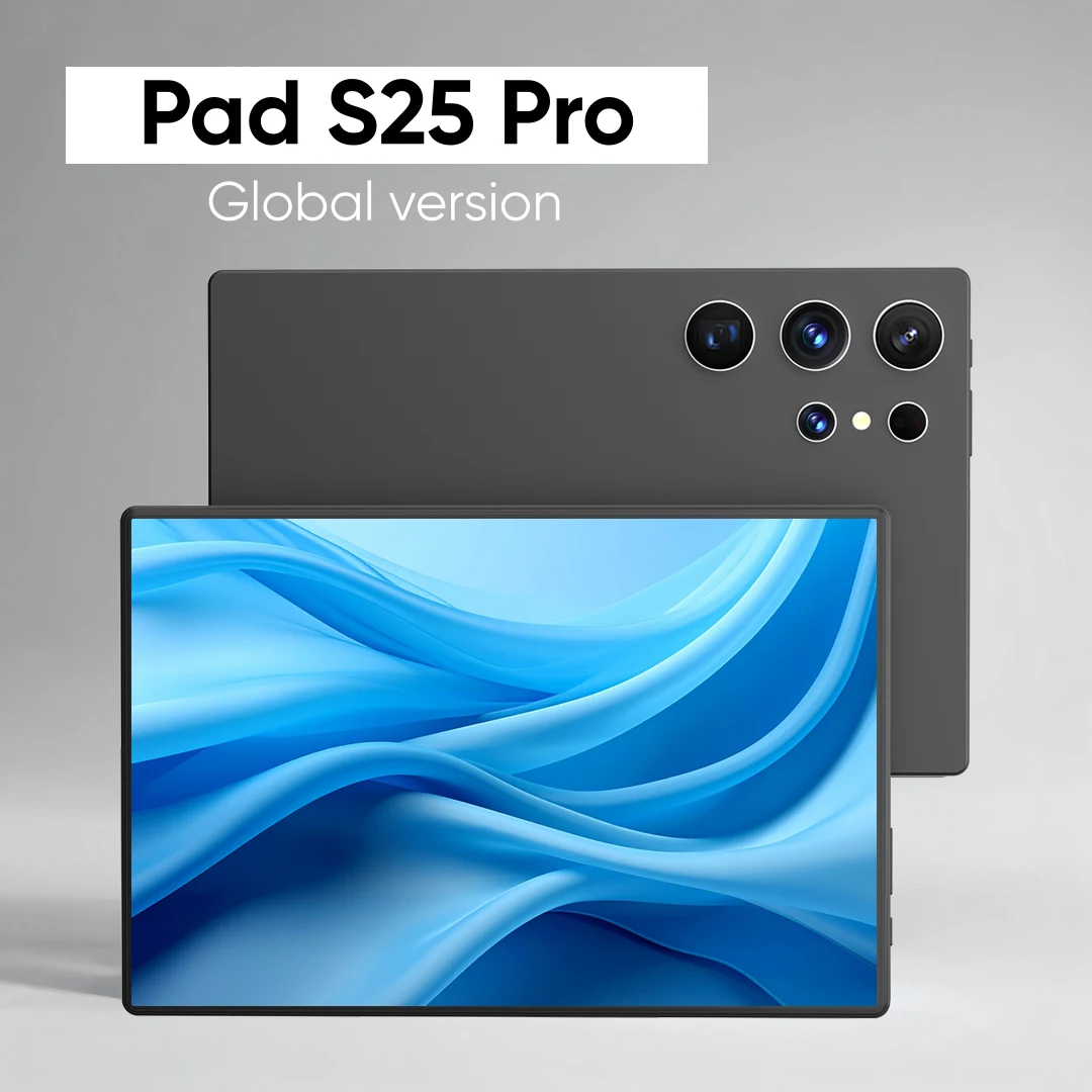 

Оригинальный планшет Pad S25 Pro 10,1 дюйма Android 13 Global Snapdragon 8gen2 16 ГБ + 1024 ГБ 10000 мАч 5G Dual SIM WIFI HD полноэкранный