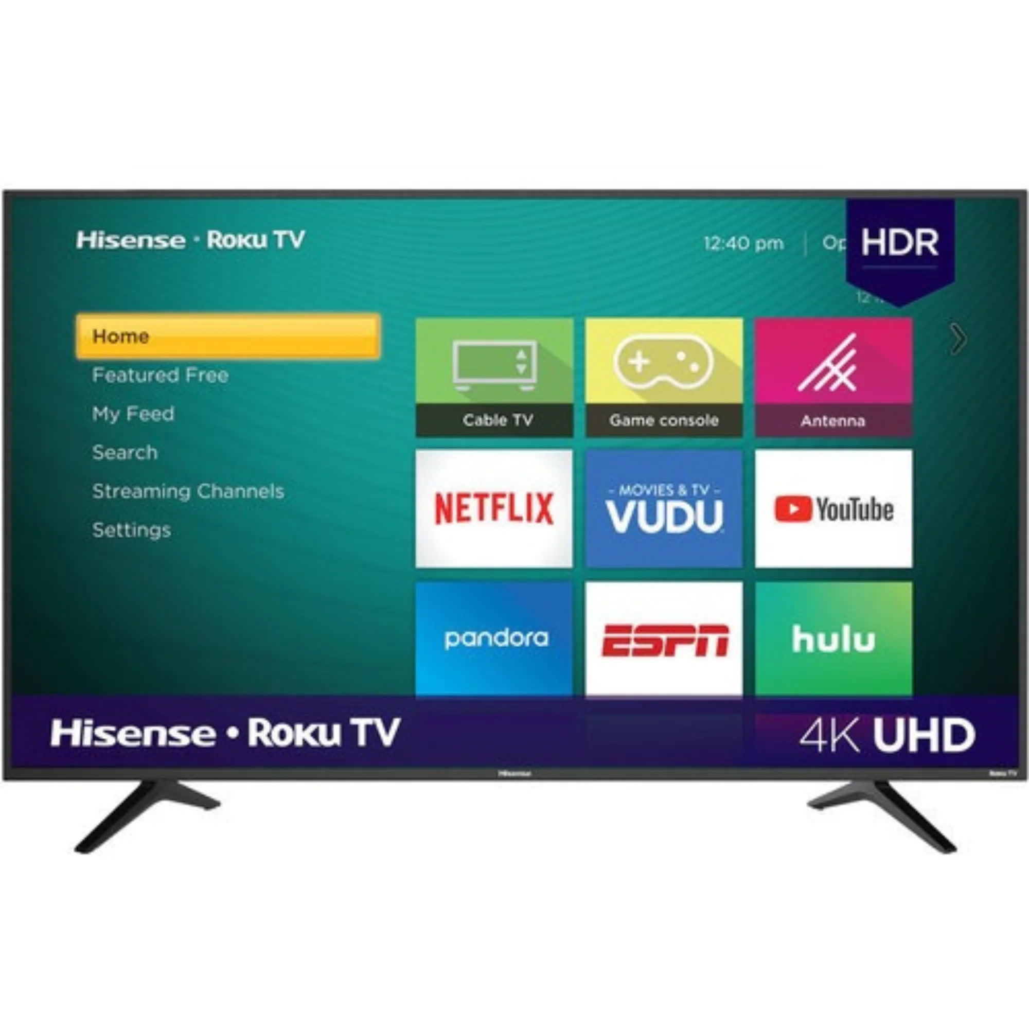 Hisense 50R6E4 TV LED inteligente Ultra HD clase 4K 2160p de 50 pulgadas (reacondicionado)