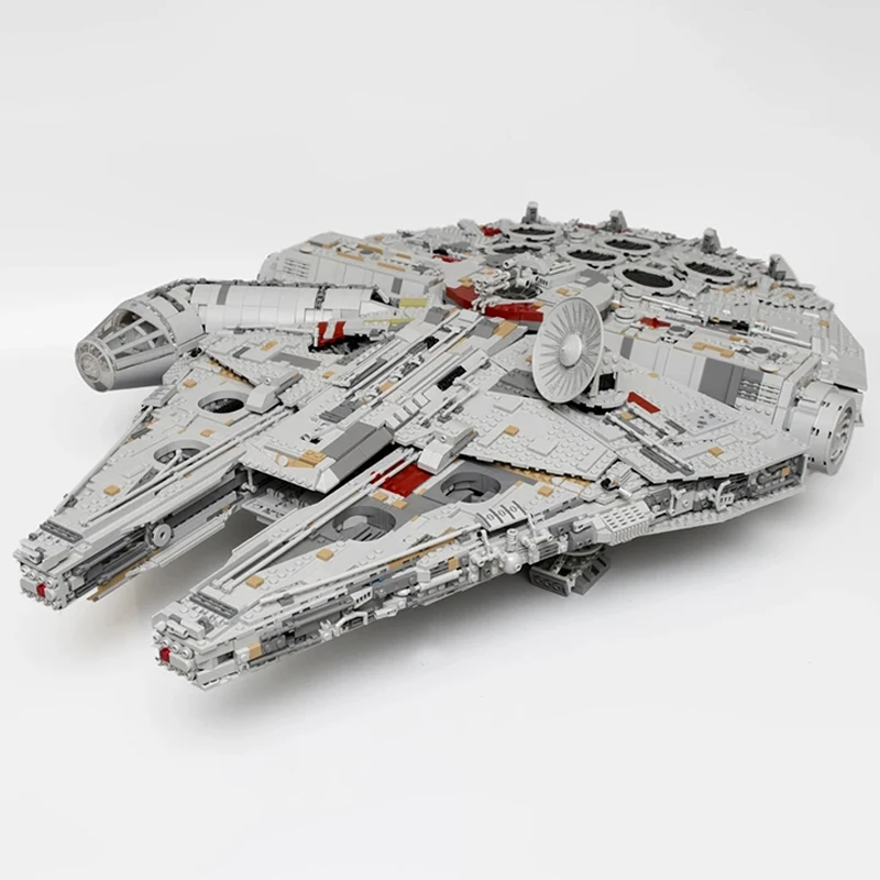 7541 pezzi Grande Nave Falcon Building Blocks Set Film FAI DA TE Giocattoli di Mattoni Per Adulti Compleanno Regalo Di Natale Compatibile Con 75192