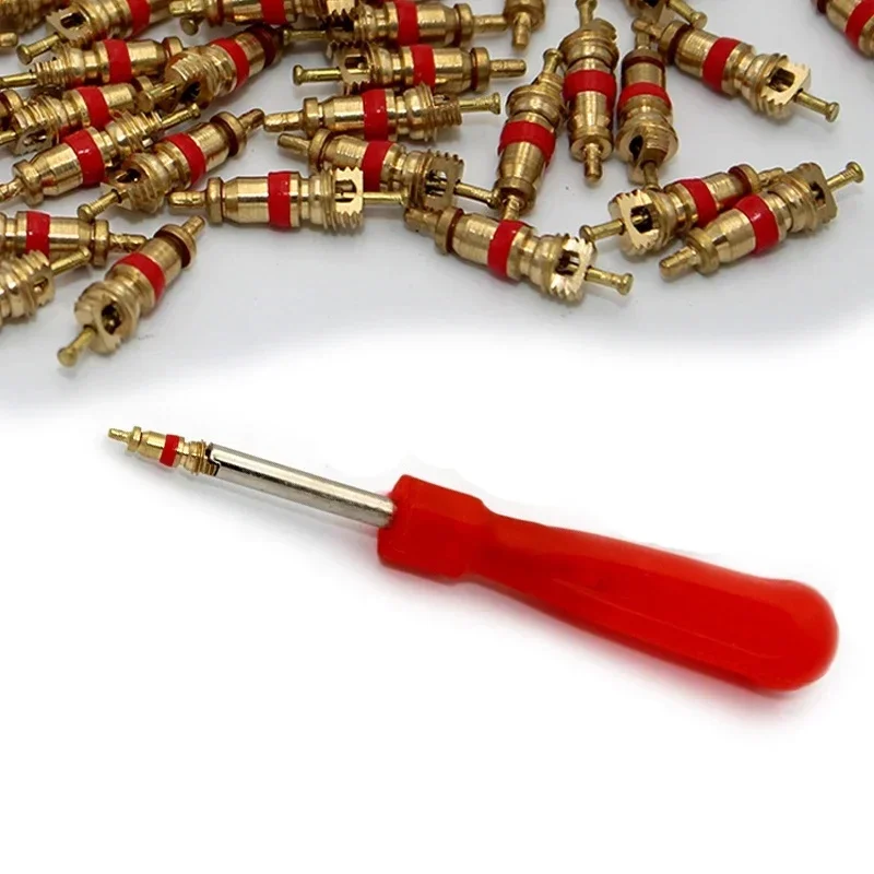 AliExpress NONE Slotted Handle Tire Valve Stem Core Remover Screwdriver Removal Tool Car Bike Bicycle Motorcycle Tire Repair Tool Car Accessory