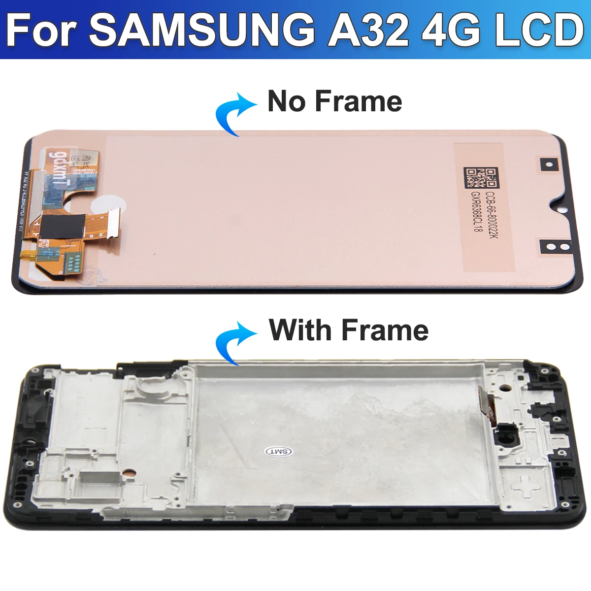 100% Tested For Samsung Galaxy A32 4G A325 A325F SM-A325M SM-A325F/DS LCD Display Touch Screen Digitizer Assembly Replacement