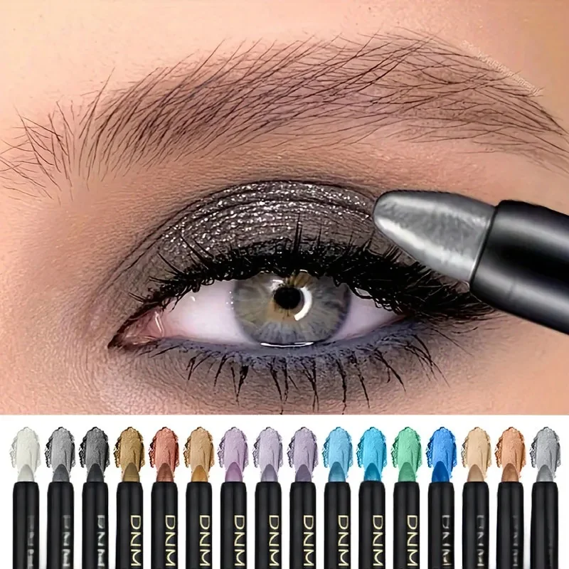 Eyeliner nacré imperméable et longue durée, 16 couleurs, maquillage pour les yeux, sans bavures