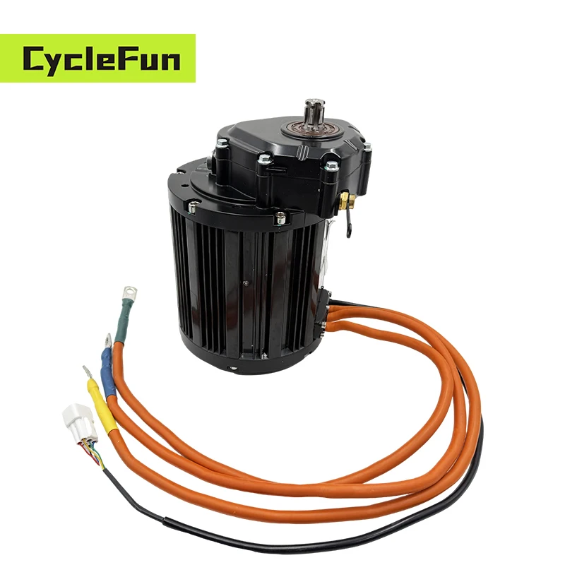 

QS138 4KW V3 110kmh 90H PMSM Mid-Drive Motor With 1:2.35 Internal Reduction Gears For Moped DirtBike