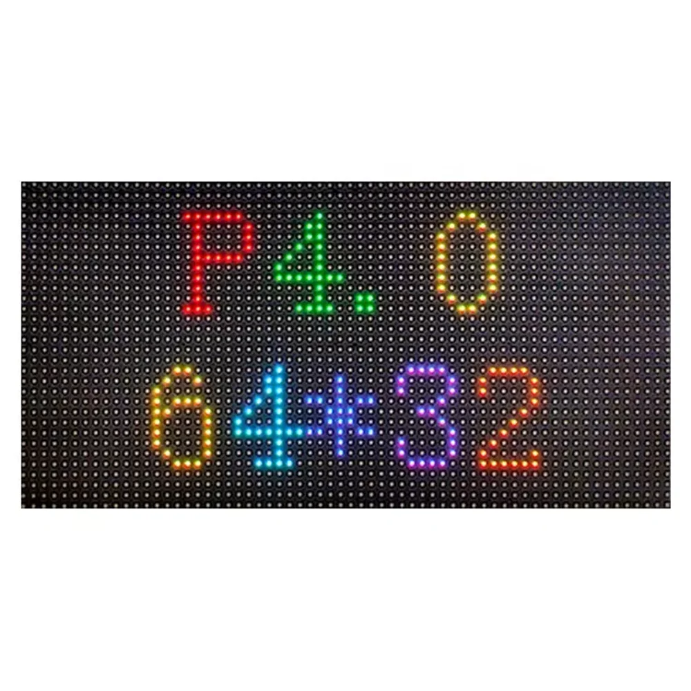 P4 indoor 256x128mm Led Matrix Module 64x32 Dots SMD2121 HD LED Video Screen Full Color painel de led