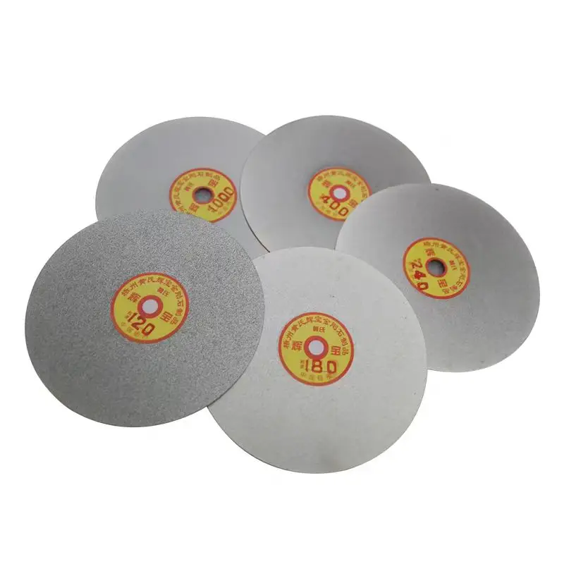 Grinding Wheel 10 Inch 250mmx12.7mm Hole Diamond Alloy Frosted Disc Gem Jade Ceramic Glass Agate Polishing Abrasive Disc