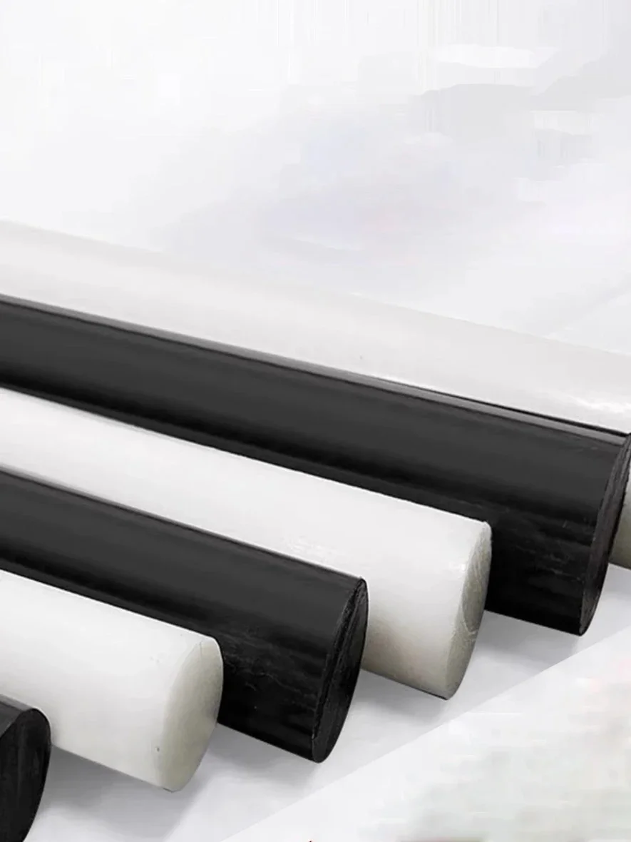 Tige ronde POM, tige ronde POM Delrin en polyoxyméthylène, plastique technique