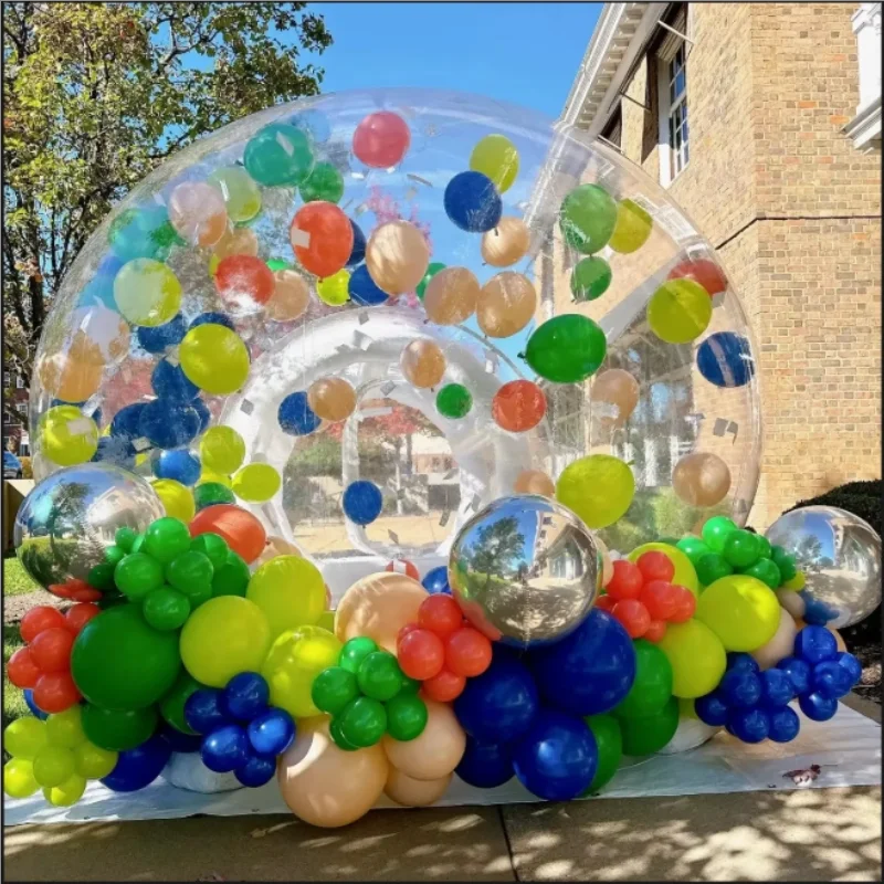 

10/13ft Clear Dome Inflatable Bubble Kids Balloon House Party Balloons Clear Inflatable Crystal Dome Bubble Tent