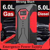 600A Portable Car Jump start 6000mAh Power Bank Car Booster charging 12V start Equipment Oil Diesel Car energy Booster