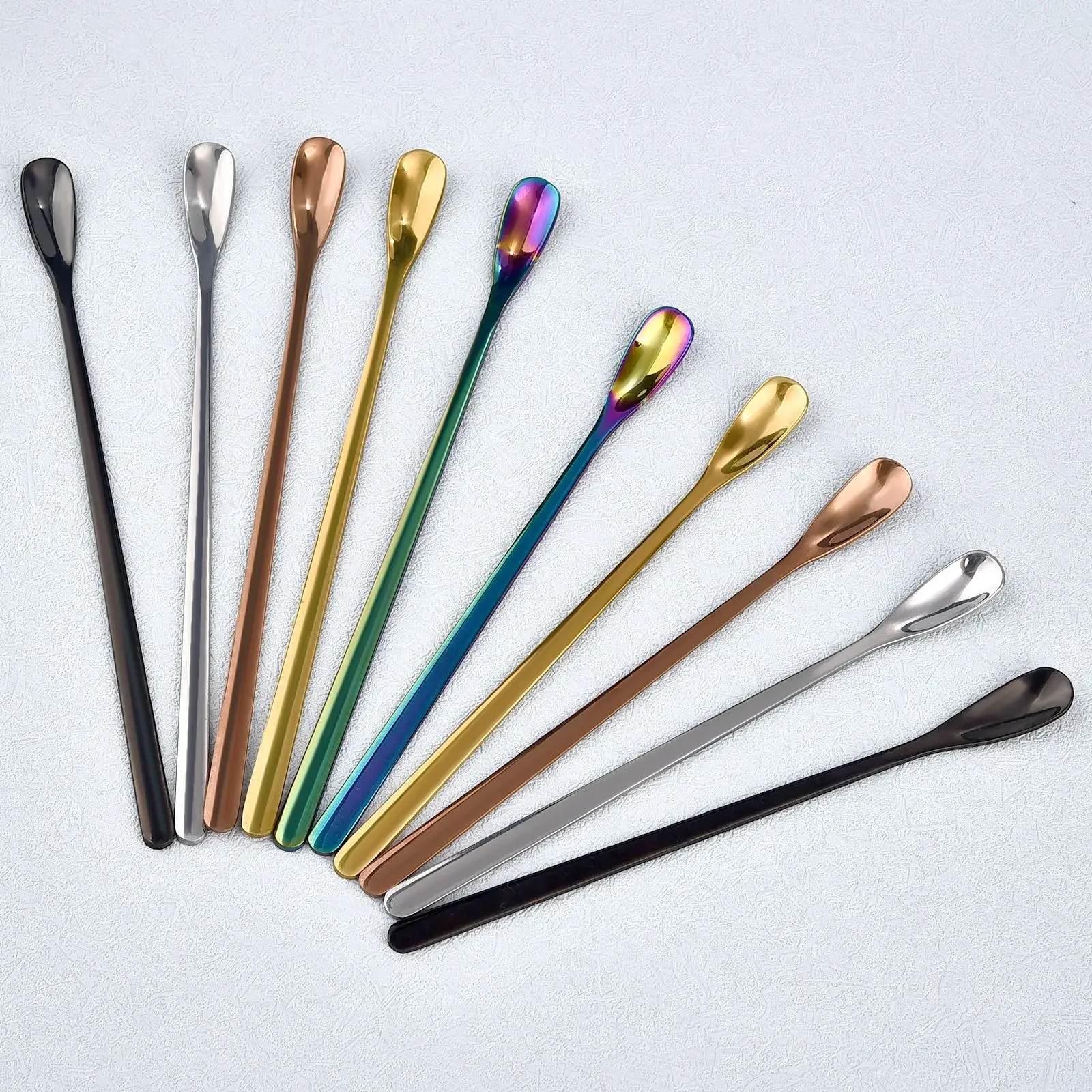 Łyżka do mieszania wosku ze stali nierdzewnej, klej łyżka do mieszania wosku DIY zaproszenie ręczne konto Retro pieczęć narzędzie pomocnicze — zdjęcie 2