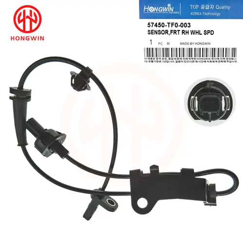 Sensor de velocidad de rueda delantera derecha ABS, accesorio para Honda CR-Z Insight Fit City Jazz 1,2, 1,3, 1,4, 1,5, 57450-TF0-003, 57450TF0003, 57450-TF0-013