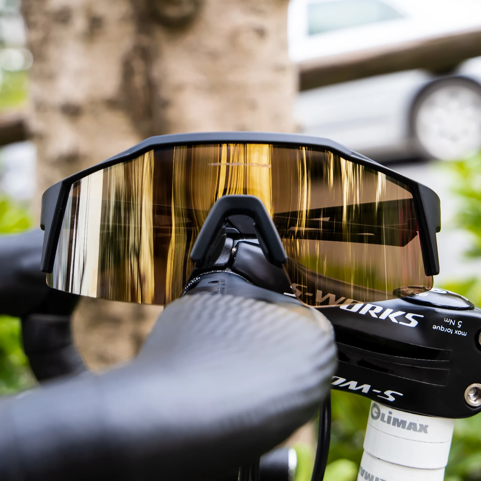 Kapvoe rowerowe okulary przeciwsłoneczne na rower spolaryzowane okulary rowerowe rower MTB UV400 górskie okulary męskie/damskie Outdoor gogle sportowe