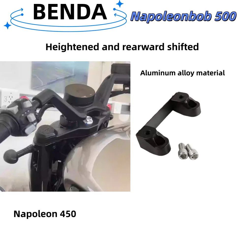 BENDA Napoleonbob 500 Handlebar Modification with High-Pressure Brakes and Handlebar Lifting and Rearward Movement