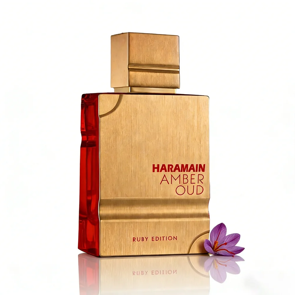 

Haramain Amber Oud Ruby Luxury Perfume 60ML Unisex Velvet Amber Oud EDP Long-Lasting Valentine's Day Gift