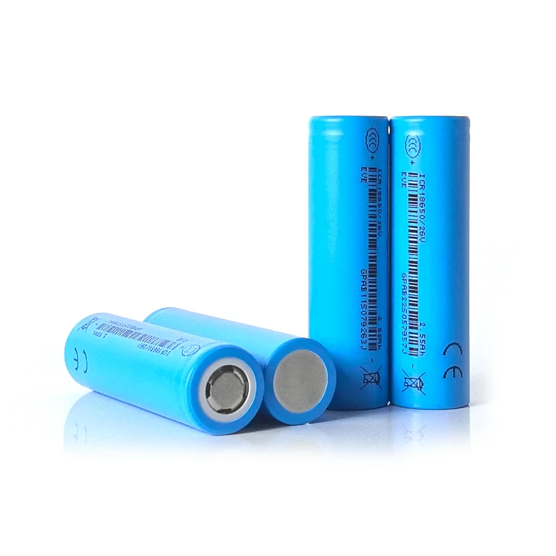 1-50piece Original EVE 26V ICR 18650 Battery 3.6V 2600mah 6A High Performance Lithium-Ion Power Cell For Battery Packing