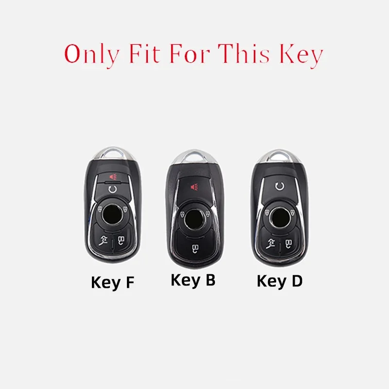 ABS Carbon Car Key Case Cover For Buick Envision Vervno GS 20T 28T Encore NEW LACROSSE Opel Astra k Accessories