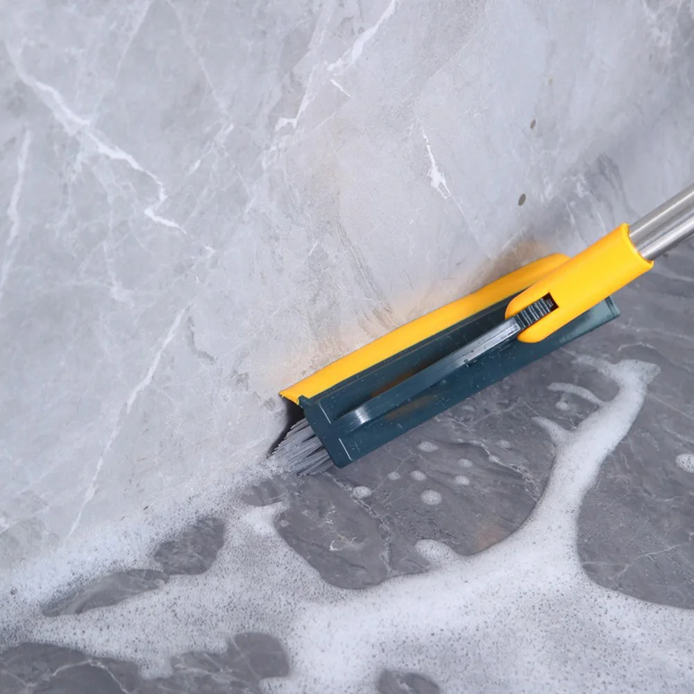 Picture 3: 2in1 Floor Brush Scrub 120° Rotatable Cleaning Tool Household with Long Handle
