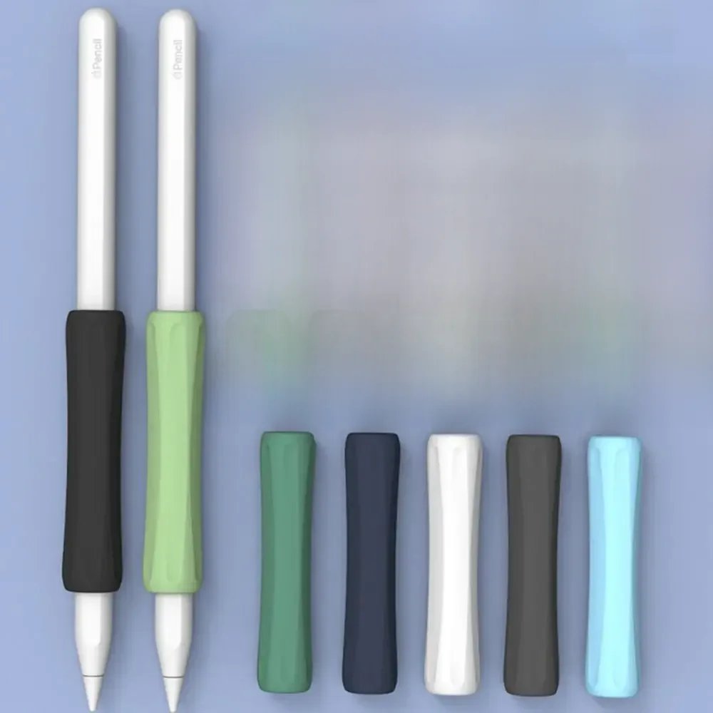 Juste de stylet en silicone pour Apple Pays l 1 2 Touch Screen Pen Grip Case, Antichoc, Anti-rayures, Antidérapant, Juste de protection