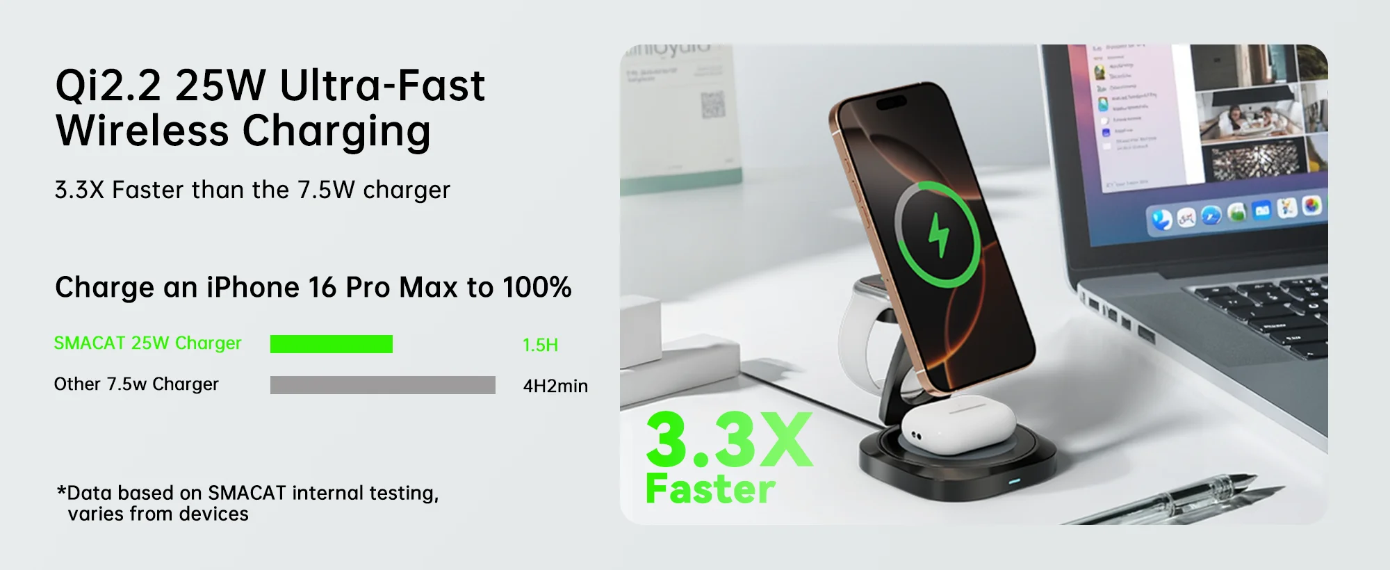 Carregador Sem Fio Magnético D - Smartwatch Phone Watches avaliação e preço