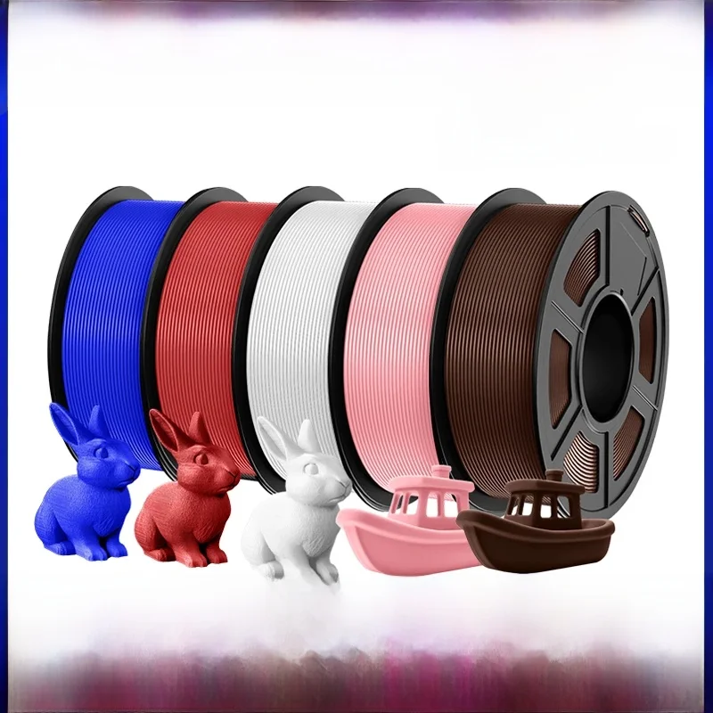 JAYO – filament PETG, 5 rolek, mieszane kolory, filament do drukarek 3D, 1,75 mm, 100% bez pęcherzyków, materiały do drukarek 3D FDM, idealny jako prezent, 1,1 kg/1 rolka. — zdjęcie produktu 7