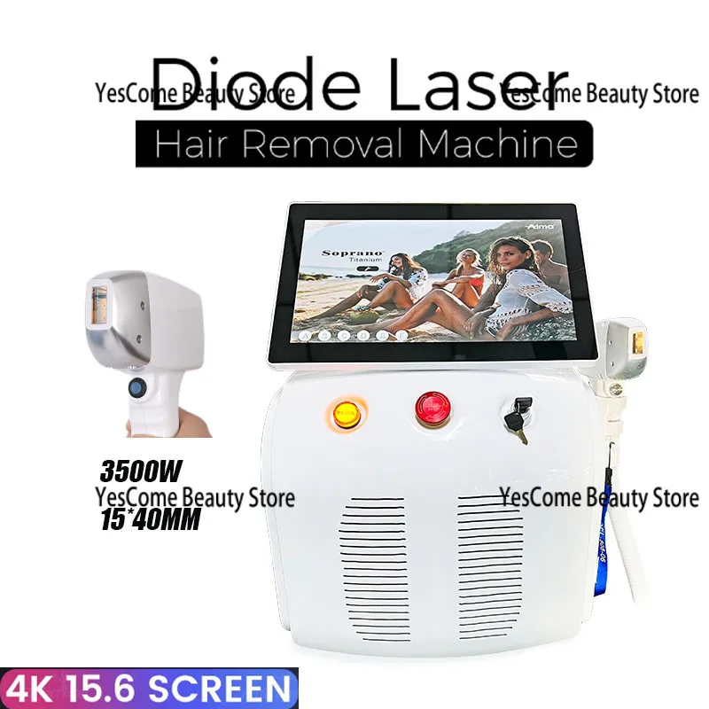 

808nm ICE Platinum Diode Hair Removal Machine 755 808 1064nm Freezing Point Painless Hair Removal The Whole Body