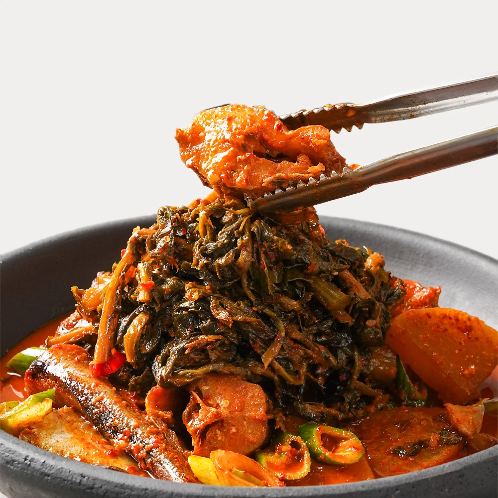 [홍익상회] 시래기 코다리 조림 900g (2-3인분) x 2개 최상급 코다리 찜 요리 밀키트