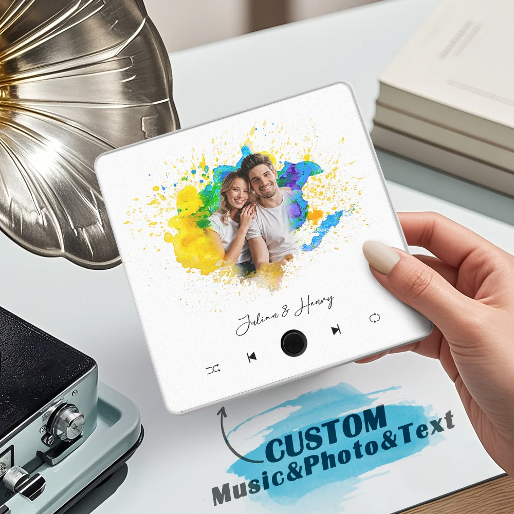 

Custom Spotify Music Fridge Magnets, Custom Music Fridge Magnet with Photo, Valentine's Day Gifts for Boyfriend Girlfriend