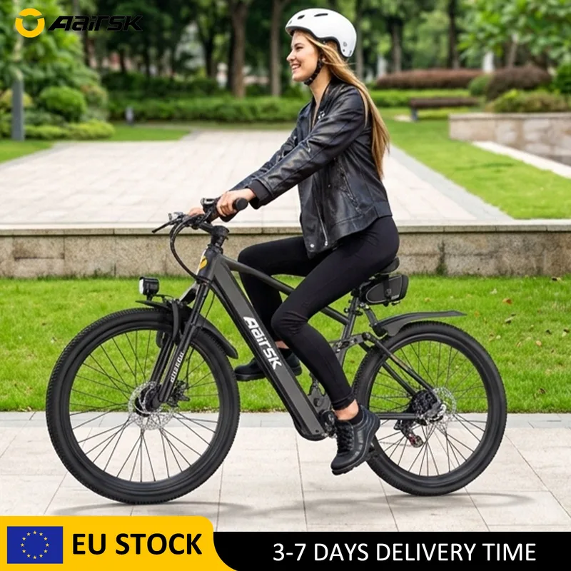 E-bike 26″ 250W — 64 km con una carica, senza patente