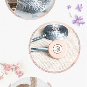 ستارة التعادل المغناطيس نمط بسيط مقطع حديث من قبل الستائر خيمة العلاقات الظهر نسج حبل التعليق لحامل ستارة النافذة أفضل 10 بيع سحب الستار - No7