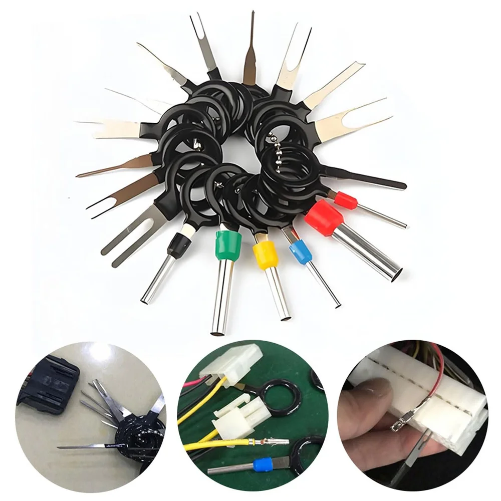 700-teiliges 26-Typen-Set für elektrische Kfz-Kabelanschlüsse, 1/1,5/1,8/2,2/2,8/3,5 mm Steckverbinder, Klemmen, Abnehmbare Stecker und Buchsen, Crimp-Pins – Detail 6