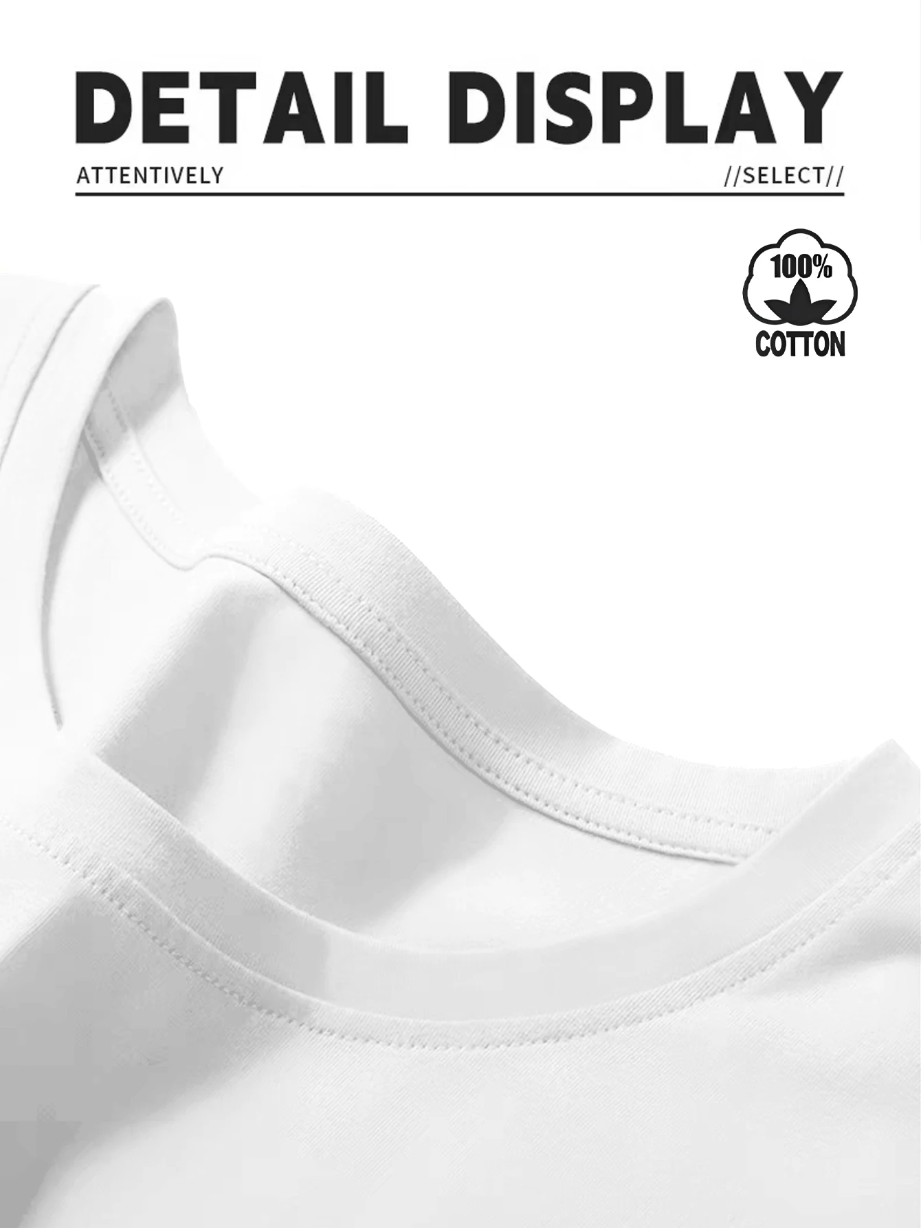 เสื้อยืดผู้ชายฤดูใบไม้ผลิ/ฤดูร้อน 2026 ทรงปกติ ผ้าฝ้าย 100% เสื้อยืดลำลองเรียบง่ายตลกๆ เสื้อไซส์ใหญ่