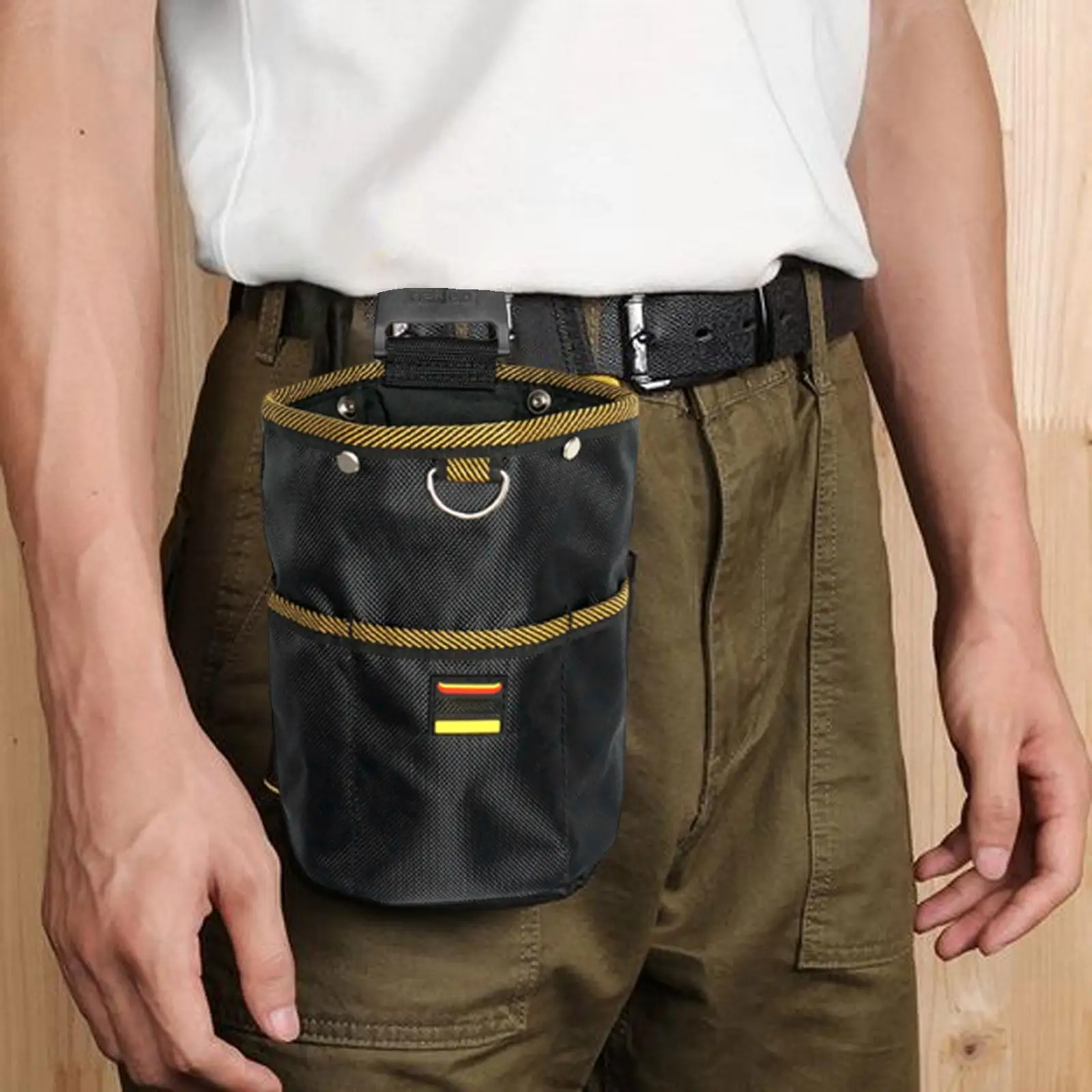 

Waist Tool Bag Tool Pouch Hardware Oxford Cloth Storage Pouch Tool Carpenter Pouch Organizer for Men Builders Electrician Worker