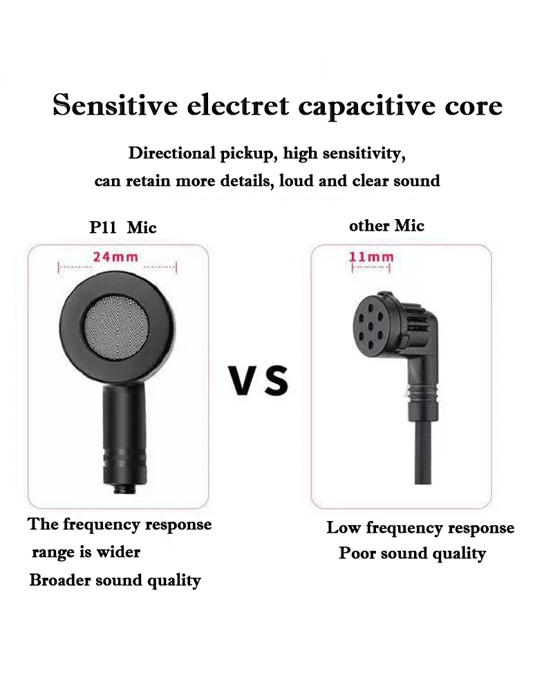 New Saxophone UHF Wireless Transmission Instrument Microphone Outdoor Special Stage Performance Small Erhu Pickup Stage Megaphon