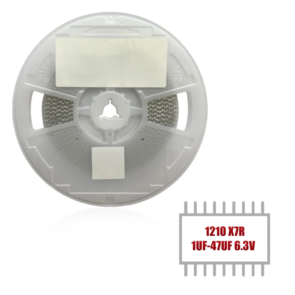 

MY GROUP 100 шт. 1210 X7R SMD 6,3 В 22 мкФ керамический конденсатор в наличии
