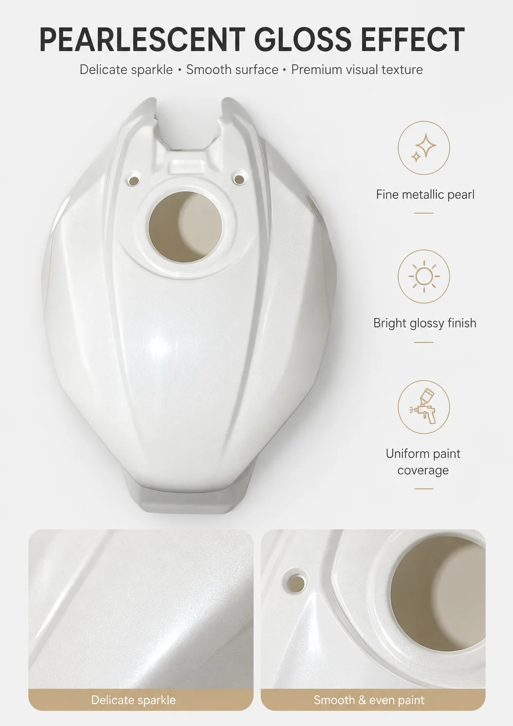 For Honda CBR650R 2019 -2026 Motorcycle Fuel Tank Front Fairing Cover Full Enclosure Tank Side Trim Panel Accessor