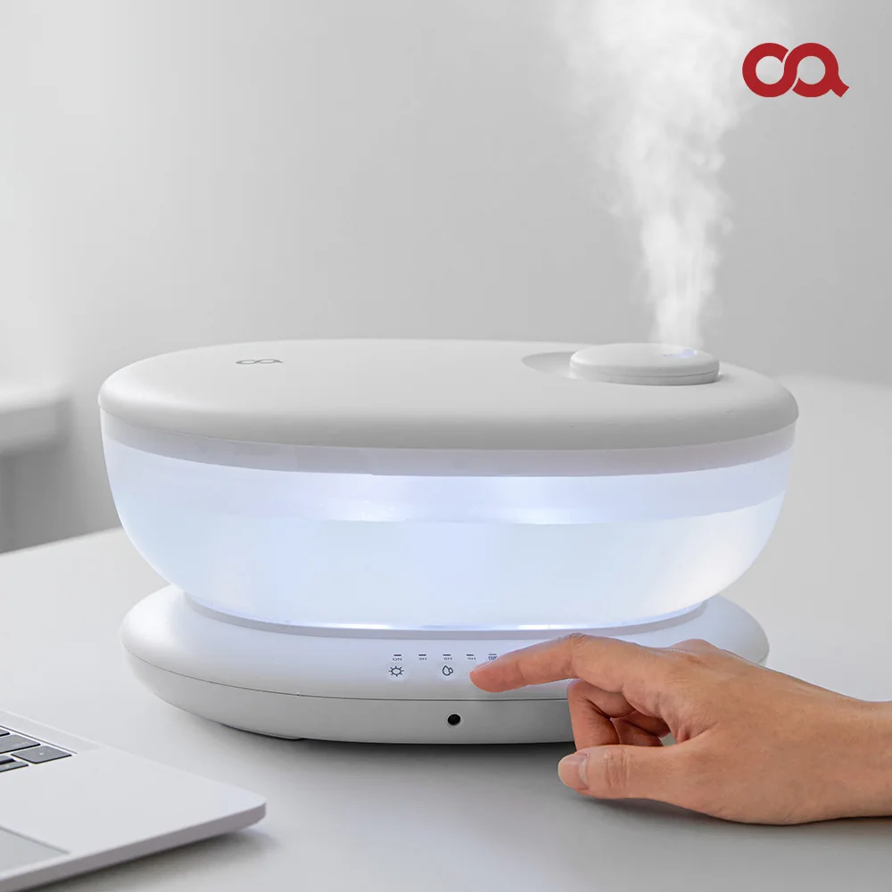 [OA] IoT Plus Mood Light Mini Humidifier Bucket Cleaning Mood Ultrasonic Small One-room Newborn Easy Large Capacity Baby Humidifier