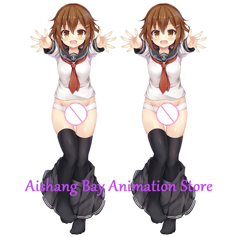 

Dakimakura Anime Pillow Cover Ikazuchi Double Sided Print Life-size Body Decoration