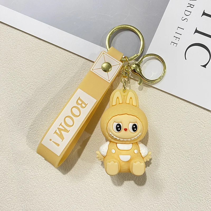 Labubu Mobile Phone Pendant Keychain 1-Pcs
