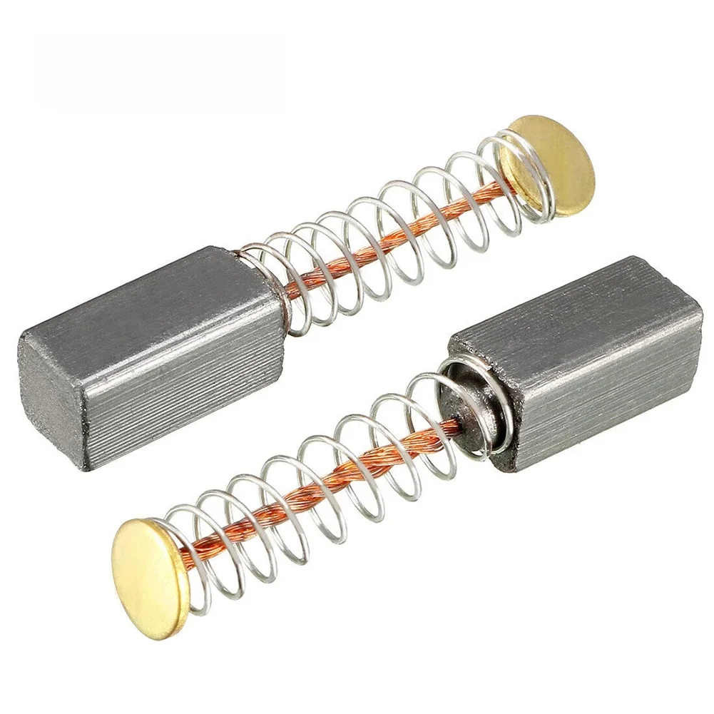 Balais de carbone pour moteur électrique, 10 pièces, 10x5x5mm, balais en Graphite, pièce de rechange, accessoires pour outils électriques