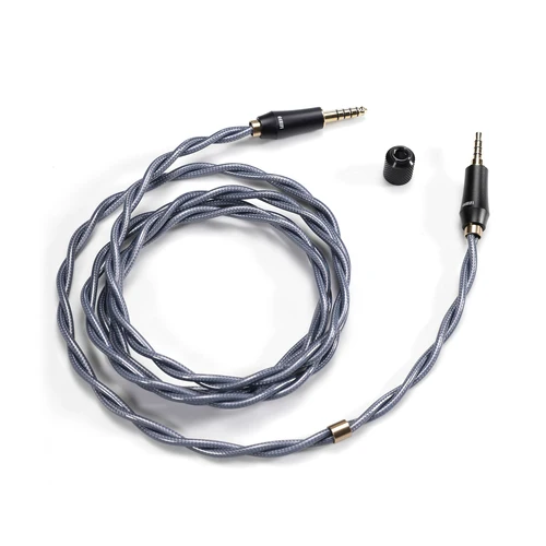 予約注文 DDHIFI BC150B-MV ダブルシールド シルバー ヘッドフォン アップグレード ケーブル Sony MDR-MV1 片面 3.5mm コネクタ用に設計