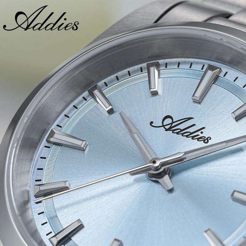ADDIES Quartz Women Watch New Luxury Miyota 2035 Sapphire Glass Woman's Wristwatch Business 5Bar Waterproof Luminous Woman Watch