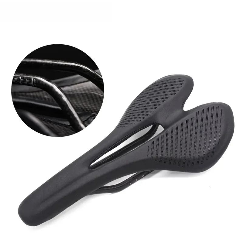 AliExpress kocevlo KOCEVLO Carbon Bike Saddle MTB Road T800 Super Light Bicycle Seat Comfortable Leather EVA Cycling